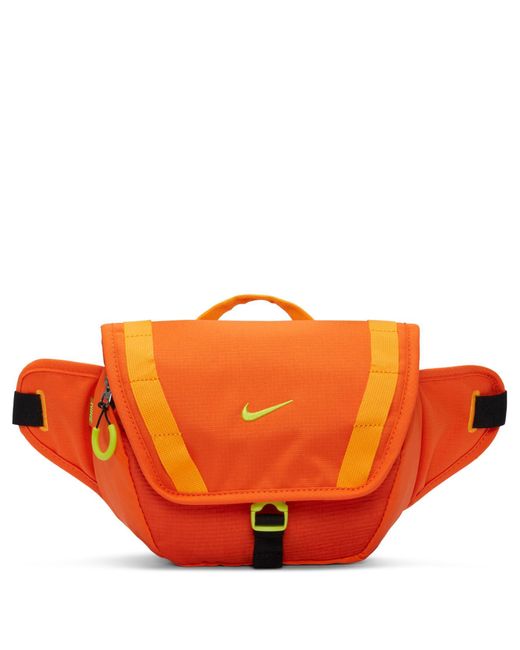 Marsupio Hike taglia unica Borsa da viaggio arancione 4 litri di Nike in Orange da Uomo