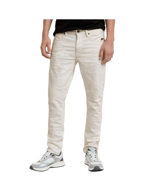 G-Star RAW Gray 3301 Slim Jeans for men