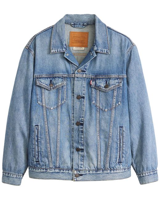 Relaxed Fit Trucker Chaqueta Vaquera Levi's de hombre de color Blue