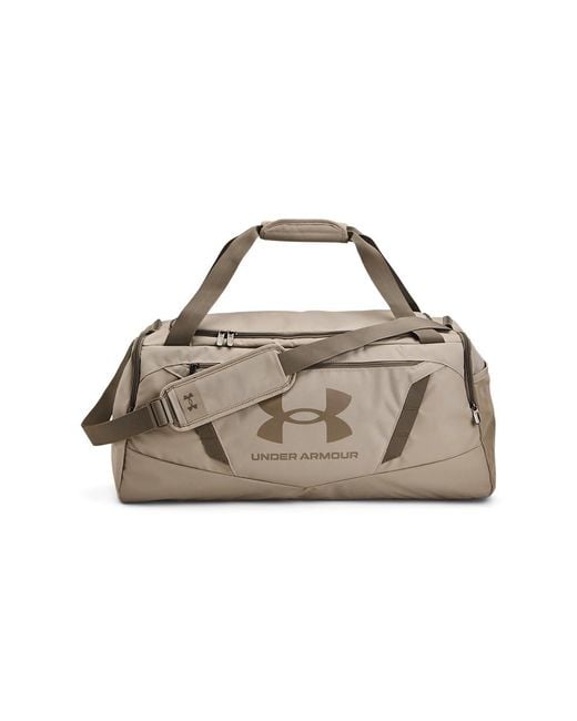 Under Armour Metallic Undeniable 5.0 Duffle Holdall Bag Timberwolf Taupe One Size