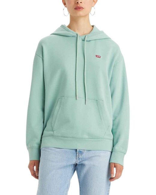 Levi's Green Standard Sweatshirt Hoodie Kapuzenpullover