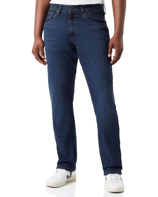 Wrangler Blue Athletic Fit Jeans for men