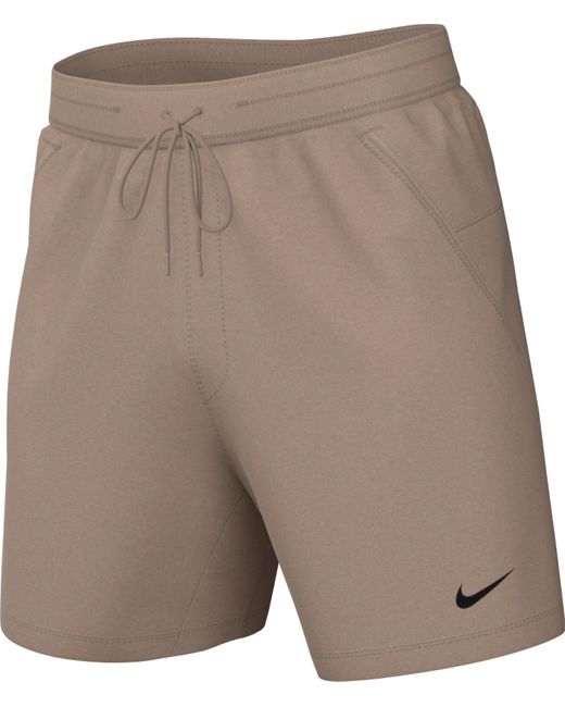 Nike Shorts Dri-fit Form 7 In Ul Short in het Natural voor heren