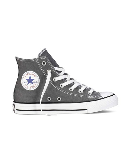 Converse Chuck Taylor All Star High Classic CTAS Hi Canvas Sneaker mit 7kmh  Aufkleber Grau 1515 36 | Lyst DE