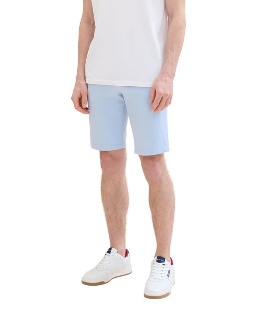 Tom Tailor Travis Slim Fit Chino Shorts in Blue für Herren