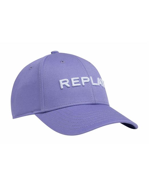 Replay Purple Ax4161 Baseball Cap