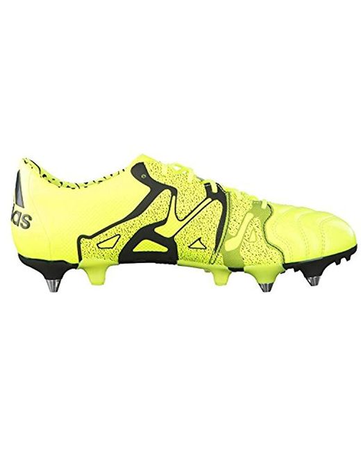 Adidas X 15 2 Fg Ag Football Boots In Yellow For Men Save 73 Lyst