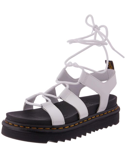 Martens Nartilla White Hydro Dames Schoenen voor voor Platte schoenen voor Platte sandalen Dr 
