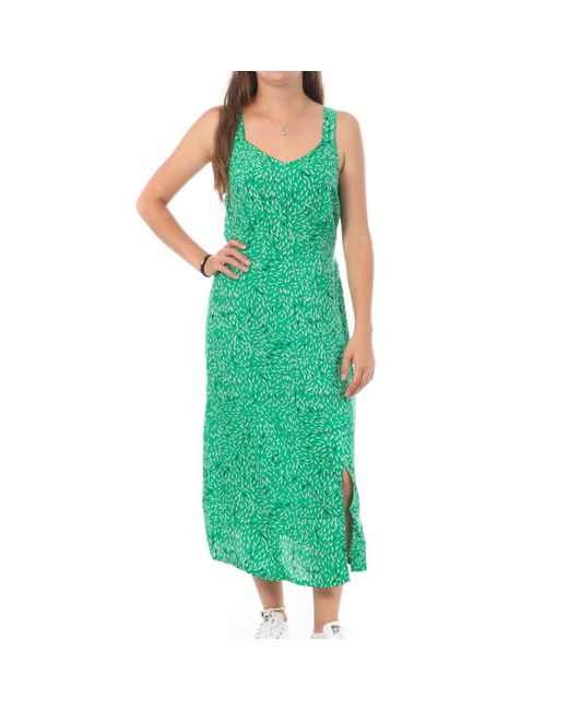 Vero Moda Easy Strap Patterned Green Dress