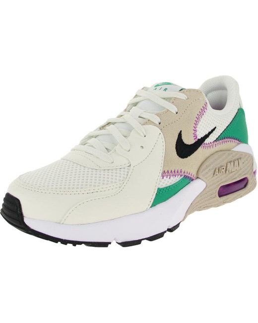 Nike Air Max Excee Hardloopschoen ,multicolor Sail Black Sanddrift Stadium Green,38 Eu in het White