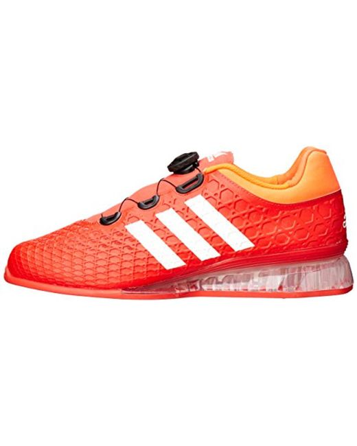 adidas Leistung 16 Weightlifting Shoes in Red for Men | Lyst