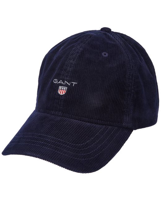 Gant D2. Cord Cap Baseballkappe in Blue für Herren