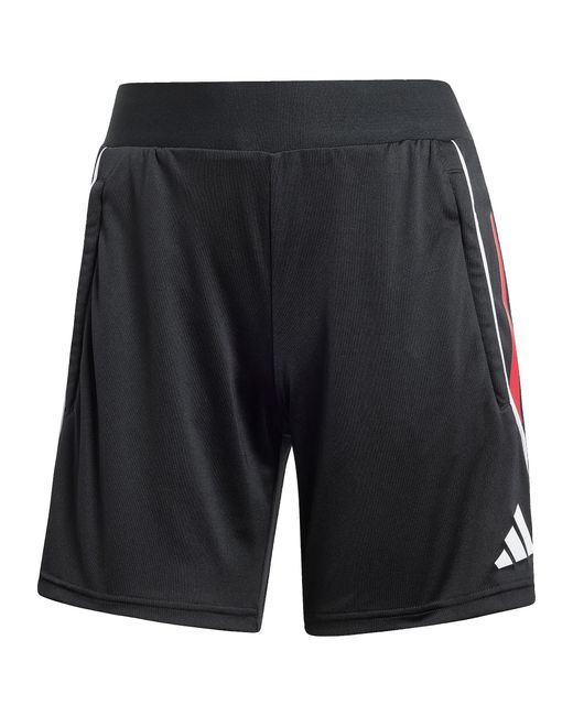 Adidas Black Performance Tiro 25 Competition Short schwarzrot