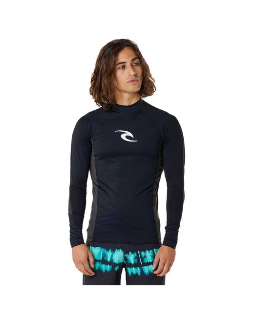 Rip Curl Blue Rash Guard T-shirt for men