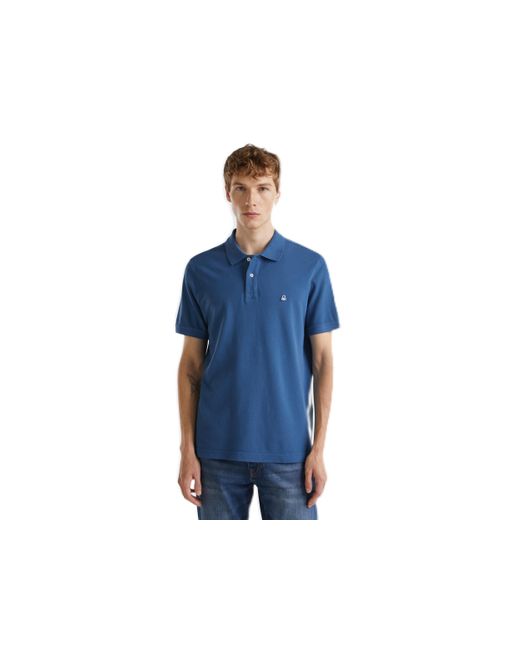 Benetton Benetton, Polo Regular Fit in Blue für Herren