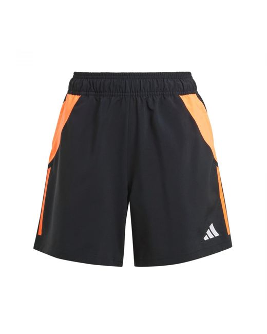 Adidas Teamsport Textiel - Shorts Tiro 24 Competition Downtime Short Zwart-rood in het Black