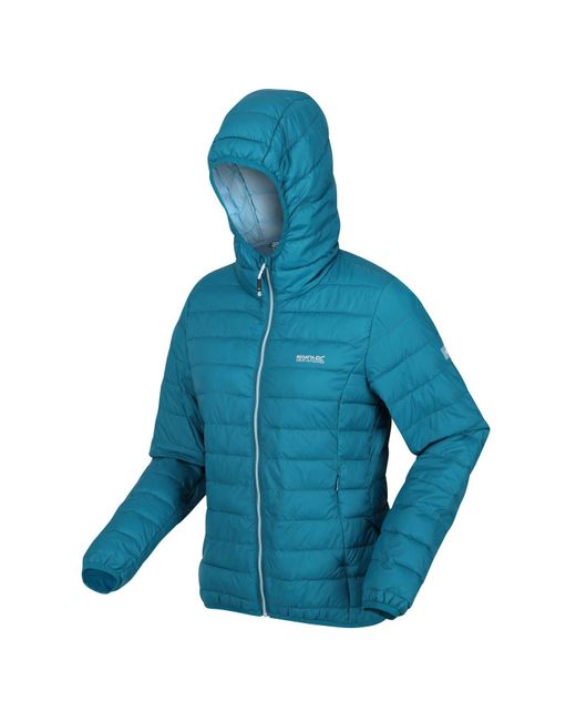 Regatta Blue S Hooded Hillpack Padded Hooded Insulated Coat