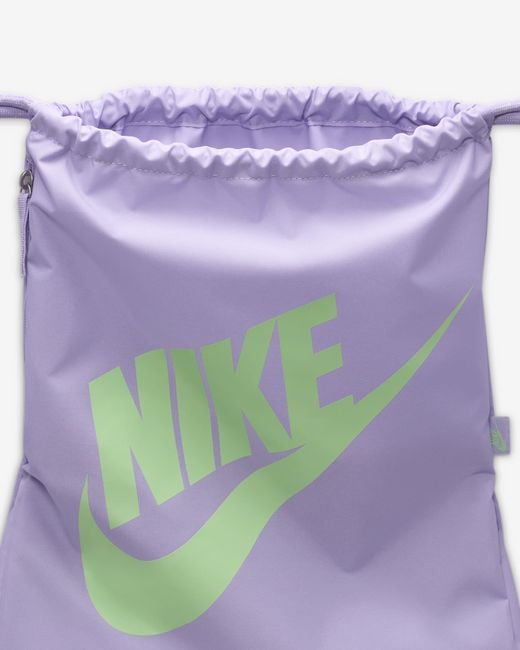 Sacca unisex Heritage di Nike in Purple