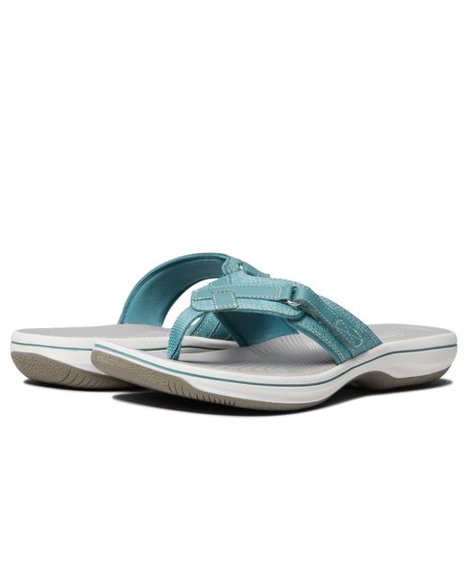clarks breeze flip flops