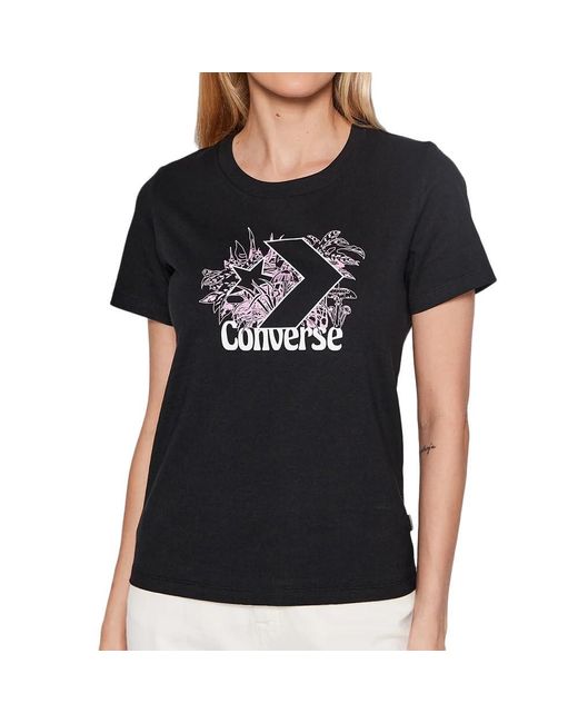 Converse Black T-shirt Plantasia