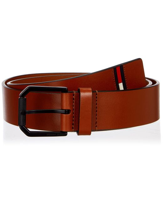 Tommy Hilfiger Black Thm New Leather 4.0 Belt for men