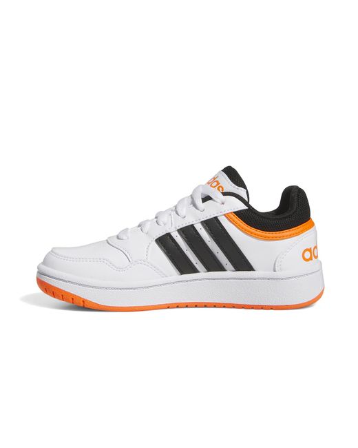 Adidas White Hoops 3.0 K Trainers