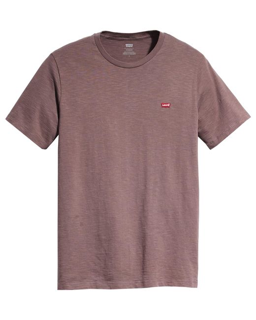 Levi's Ss Original Housemark Tee T-shirt in het Purple voor heren