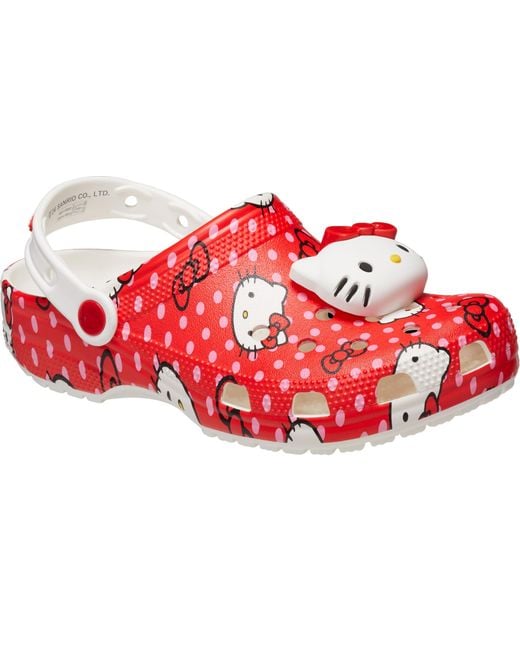 CROCSTM Hello Kitty Red Classic Clog Multi Size 3 Uk / 4 Uk