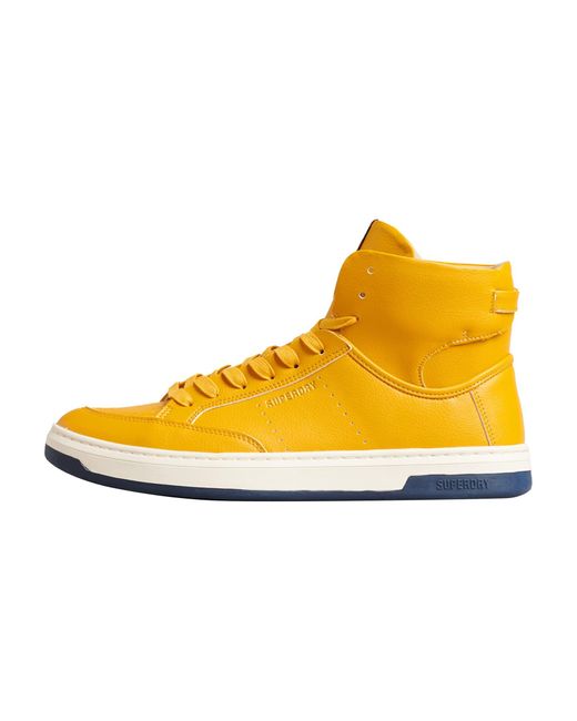 Superdry Yellow Vegan Lux Sneakers for men