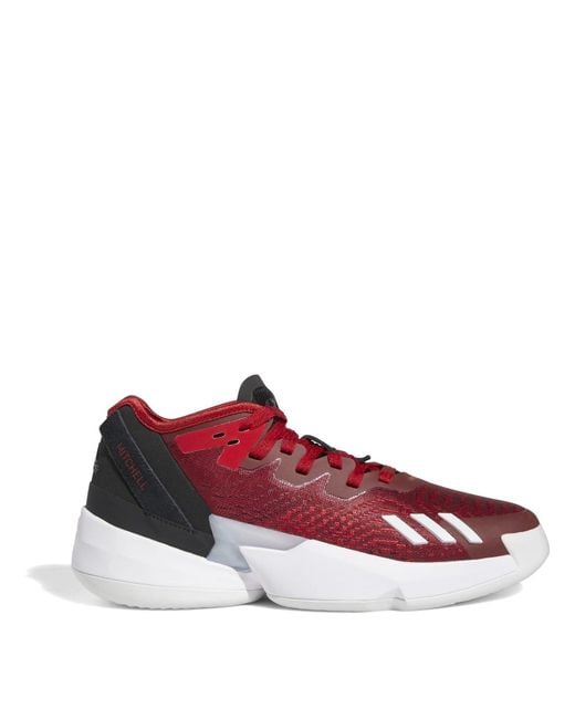 Adidas S D.o.n. Isue 4 Trainers Red/white/black 8.5 Uk for men