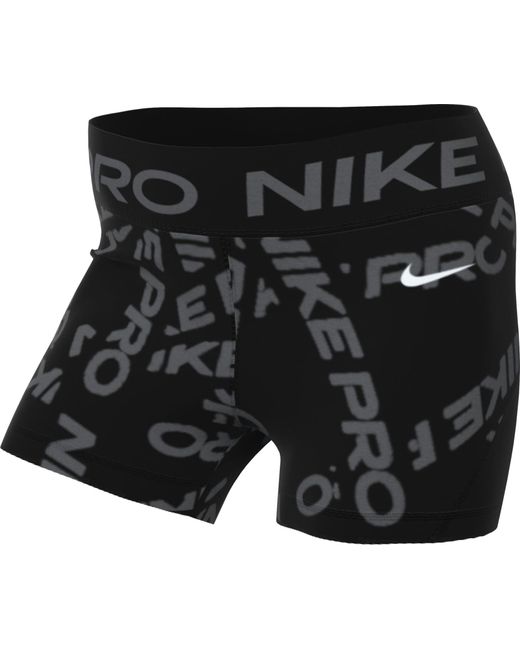 Nike Shorts W Np Df Mr 3in Short Aop in het Black