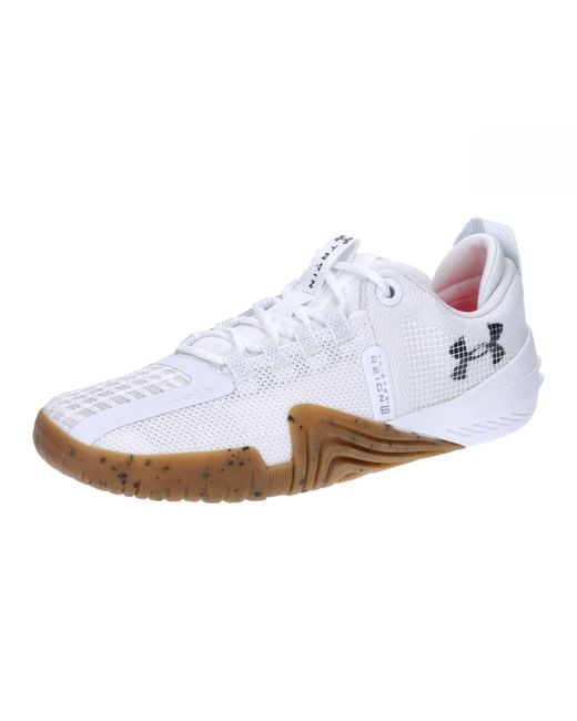 Under Armour White Tribase Reign 6 Training Shoes - Ss24 for men