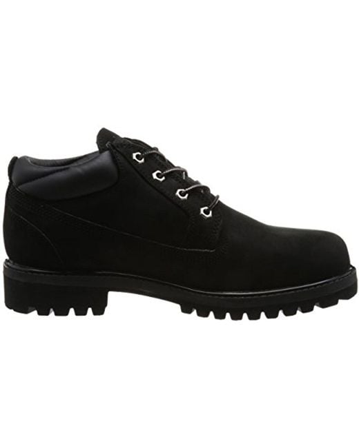 Timberland Icon Premium Waterproof Oxford in Black for Men Timberland Icon Premium Waterproof Oxford in Black for Men