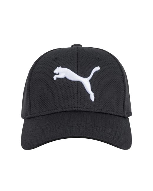 PUMA Evercat Baseball Stretch Mesh Cap in het Blue