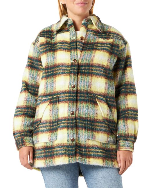 Wrangler Green Oversized Western Jacket