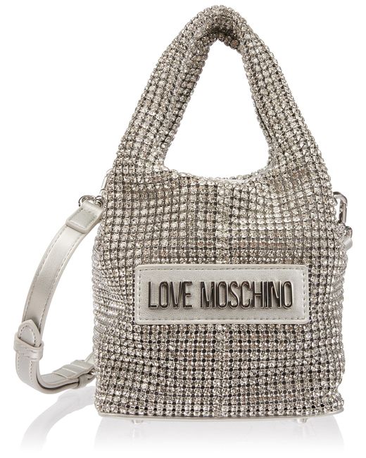 Love Moschino Gray Jc4044pp1hlp190b Handbag