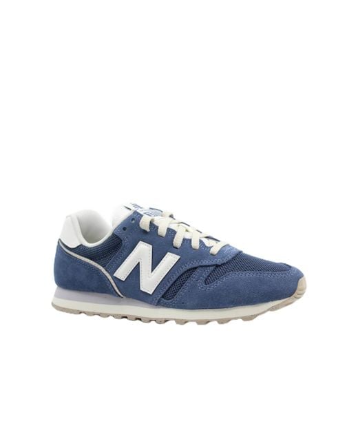 373, Sneaker Hombre, Marina de Guerra, 38.5 EU New Balance de hombre de color Blue