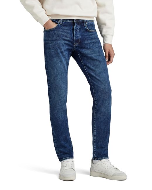 G-Star RAW Blue 3301 Slim Jeans for men
