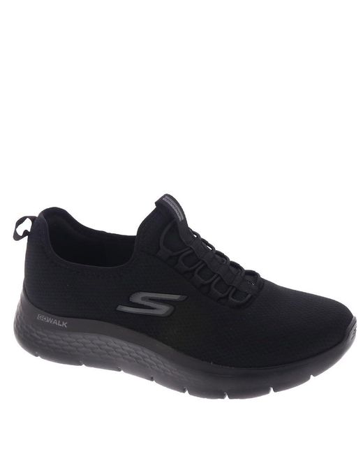 Gowalk Flex-Athletic Slip-On Casual Walking Shoes with Air Cooled Foam Sneakers Skechers de hombre de color Black
