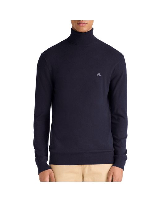 Scotch & Soda Turtleneck Pullover - M in Blue für Herren