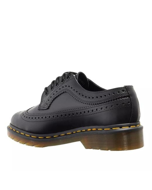 Zapatos de vestir 3989 estilo vintage Dr. Martens de hombre de color Black