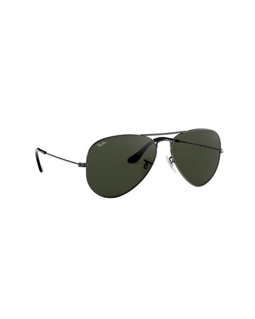 Ray Ban Rb3025 Aviator Large Metal Sunglasses Silver Grey Gradient 58 Mm In Metallic Save 49 Lyst