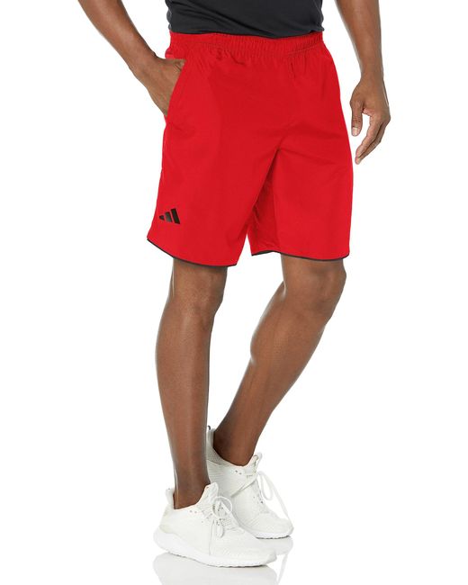 adidas Club Tennis Shorts in Red for Men
