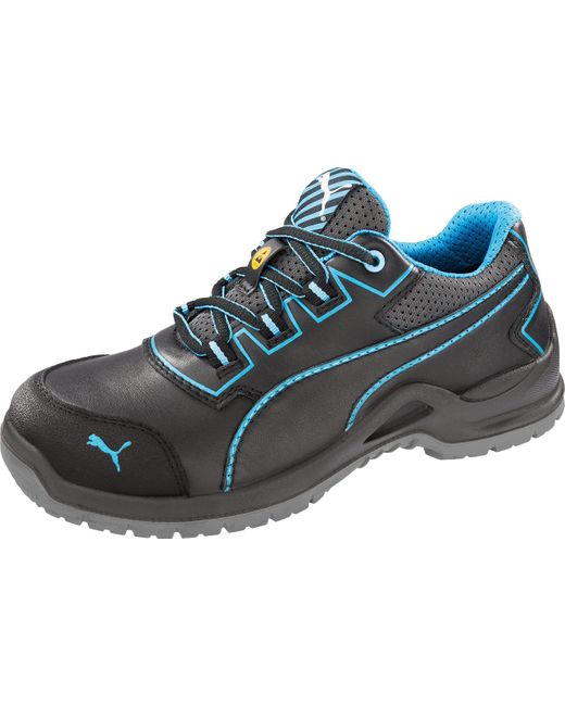 PUMA Safety Shoes Niobe Blue Wns Low in Black Lyst UK