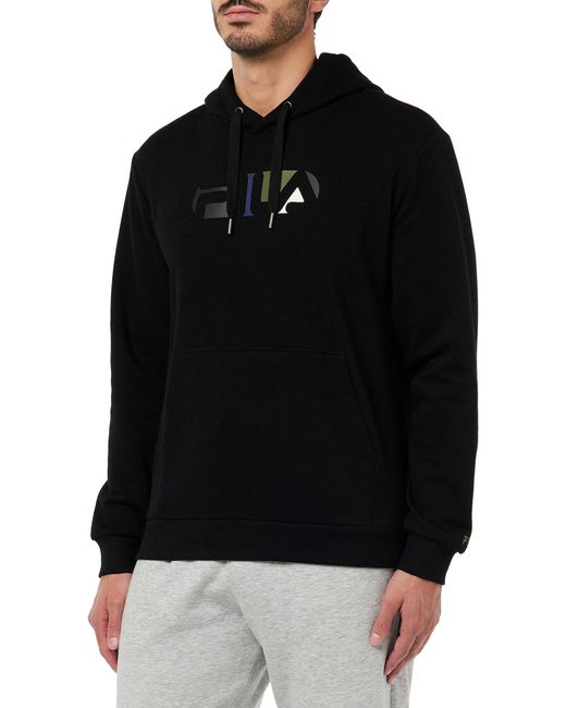 Buswiller Sweat Capuche Fila pour homme en coloris Noir Lyst