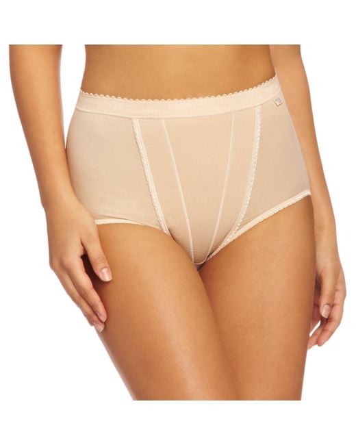 Taille haute et contrôle maxi - Noir Sloggi en coloris Multicolor