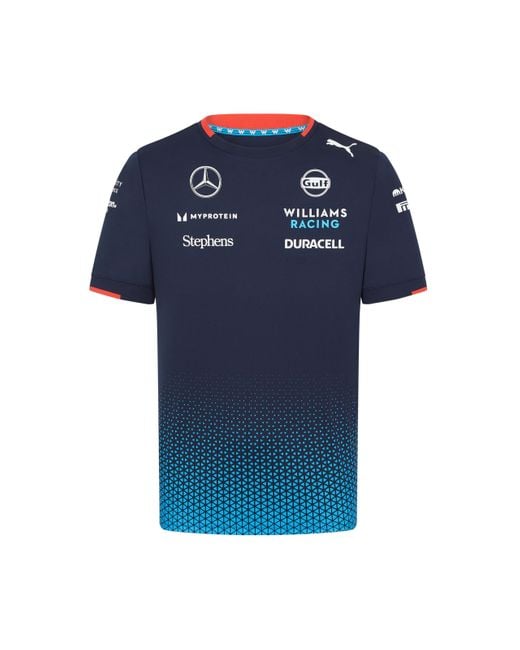 PUMA Williams Racing 2024 Team T-Shirt in Blue für Herren