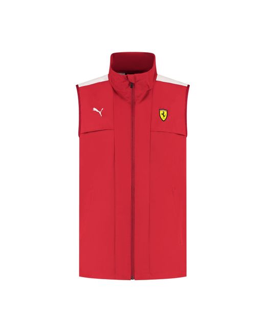 PUMA Scuderia Ferrari F1 Gilet - Red - Size: 3xl for men