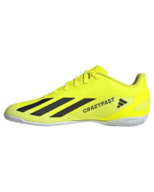 Adidas Yellow X Crazyfast.4 Sneaker