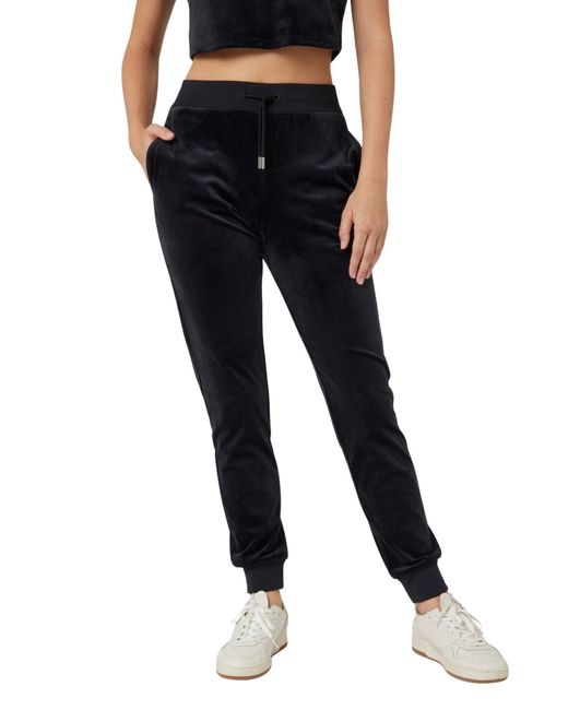 Pantalone donna jogger velluto black ES24GU60 V3BB27KBXI2 XS di Guess